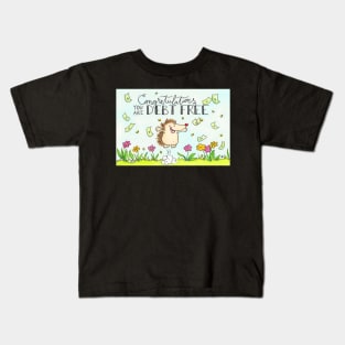 Congratulations! You are debt free. Kids T-Shirt